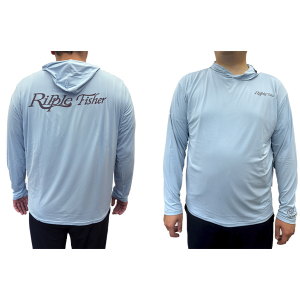 Футболка RIPPLE FISHER Cool Hoodie Shirts, Smoke Синий 5L
