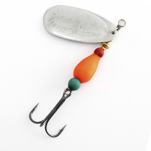 Блесна Kamchatka Salmon 37гр цв.orange/silver (ручной работы)