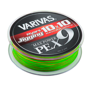 Плетеный шнур Varivas Avani Jigging 10x10 Max Power PE X9 #4 68lb 300m
